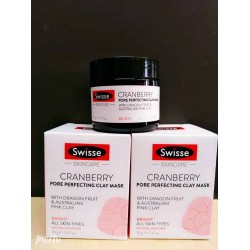 swisse蔓越莓毛孔收缩矿物泥清洁面膜 70g