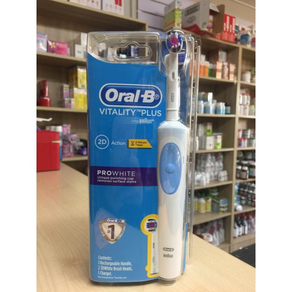 ORAL-B 电动牙刷 PROWHITE 专业美白型（含1充电+2刷头）