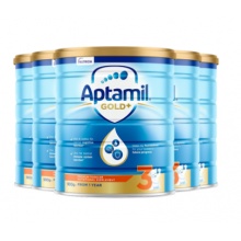 Aptamil 爱他美3段婴儿牛奶粉新西兰直邮整箱6罐包邮包税